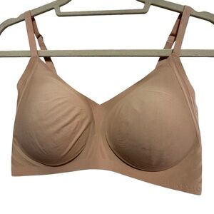 HoneyLove - Silhouette Bra - NWOT - size XL - nude/ sand great support